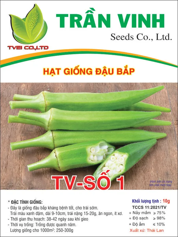 Sản phẩm dau bap — Công Ty TNHH MTV Xuất Nhập Khẩu Trần Vinh — MST 0801175925