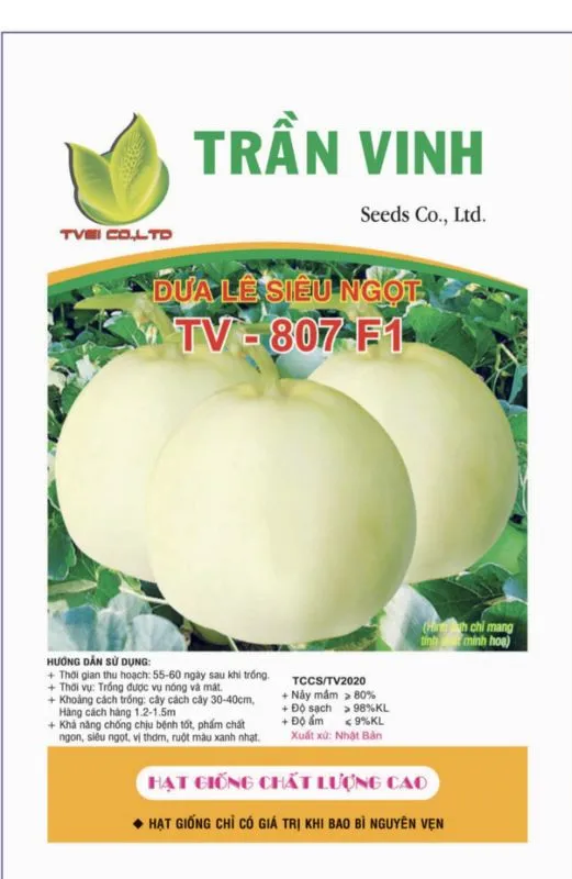 Sản phẩm dua le tv 807 — Công Ty TNHH MTV Xuất Nhập Khẩu Trần Vinh — MST 0801175925