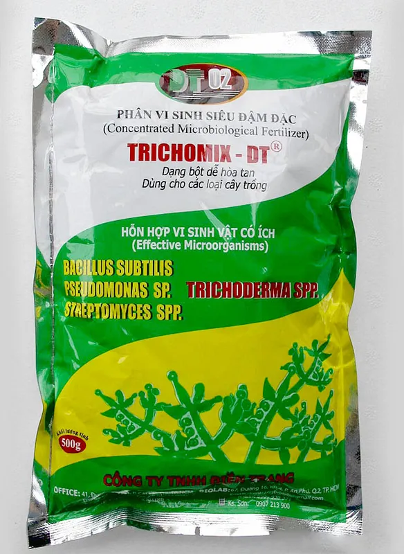 Sản phẩm phan bon trichomix dam dac — Công Ty TNHH MTV Xuất Nhập Khẩu Trần Vinh — MST 0801175925
