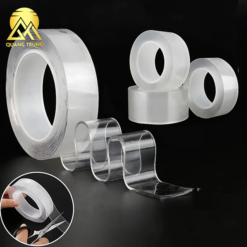 Sản phẩm Bang dinh 2 mat trong suot  — Vật Liệu Đóng Gói Quang Trung - Công Ty TNHH Sản Xuất Thương Mại Và Dịch Vụ
Quang Trung — MST 0801192085