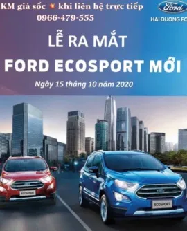 Sản phẩm le ra mat ford ecosport 2020 tai showroom dai ly hai duong ford 270x334 — Công Ty TNHH Đầu Tư Và Dịch Vụ Ô Tô Hải Dương — MST 0801224562
