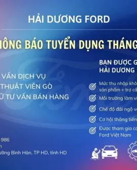 Sản phẩm dai ly ford hai duong tuyen dung 270x334 — Công Ty TNHH Đầu Tư Và Dịch Vụ Ô Tô Hải Dương — MST 0801224562