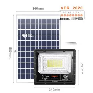 Sản phẩm den nang luong mat troi jd8800L 100w 1 300x300 — Công Ty TNHH Sản Xuất và Thương Mại Việt Solar — MST 0801287139