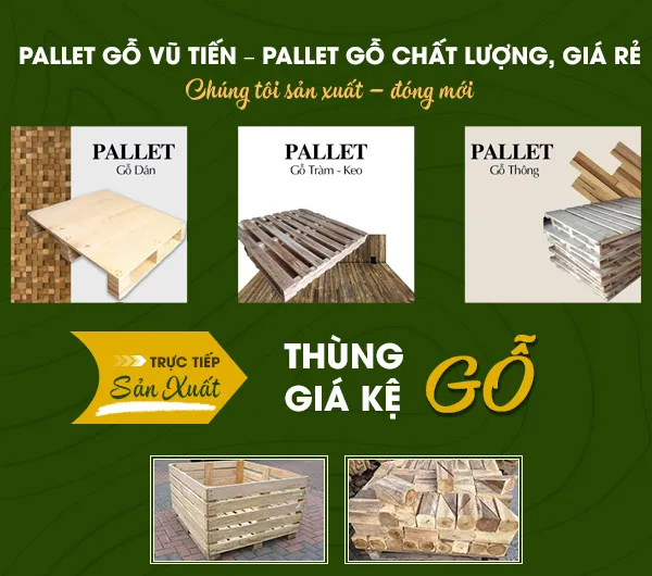 Sản phẩm gioi thieu 2 — Pallet Gỗ Vũ Tiến - Công Ty TNHH SX & TM Vũ Tiến — MST 0801335110