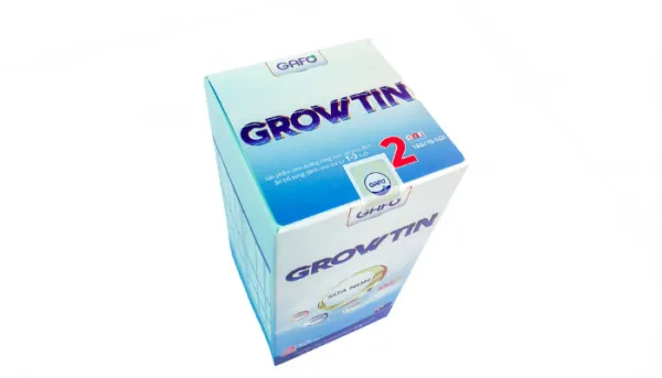 Sản phẩm growtin 2 san pham dinh duong cong thuc voi muc dich an bo sung danh cho tre tu 1 3 tuoi tui giay 18g tui 10 tui 02 600x343 — Công Ty Cổ Phần Công Nghệ Dinh Dưỡng Hoha — MST 0801355766