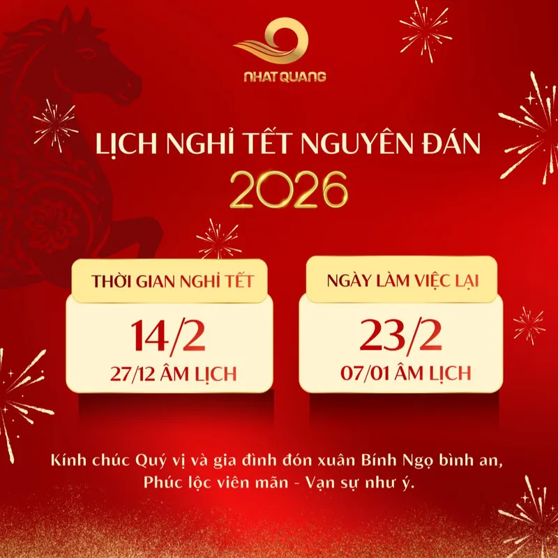 Sản phẩm thong bao nghi tet 2026 — Thép Nhật Quang - Công Ty TNHH Thép Nhật Quang — MST 0900234699