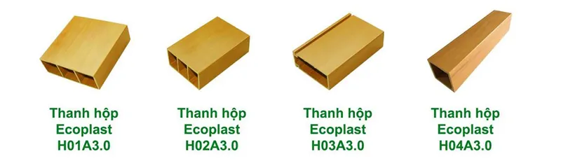 Sản phẩm thanh hop go nhua sinh thai — Công Ty TNHH Công Nghiệp Quang Nam — MST 0900239351