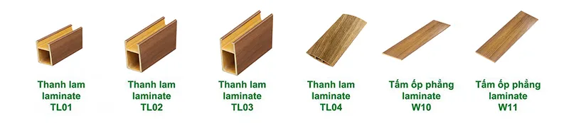 Sản phẩm thanh lam go nhua phu phim — Công Ty TNHH Công Nghiệp Quang Nam — MST 0900239351