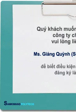 Sản phẩm notice 2 1 — Công Ty TNHH Sam Kwang Air Tech — MST 0900285358