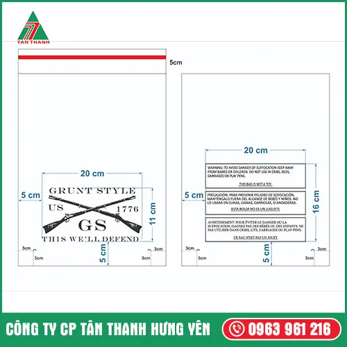 Sản phẩm Thiáº¿t káº¿, in áº¥n tÃºi nilon — Bao Bì Nhựa Tân Thanh Hưng Yên - Công Ty Cổ Phần Tân Thanh Hưng Yên — MST 0900663320