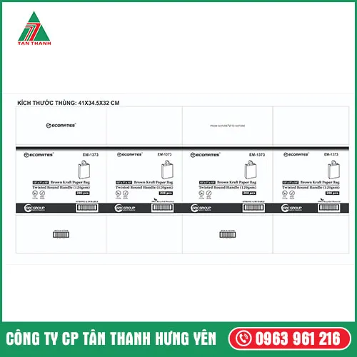 Sản phẩm Thiáº¿t káº¿ in áº¥n thÃ¹ng carton — Bao Bì Nhựa Tân Thanh Hưng Yên - Công Ty Cổ Phần Tân Thanh Hưng Yên — MST 0900663320