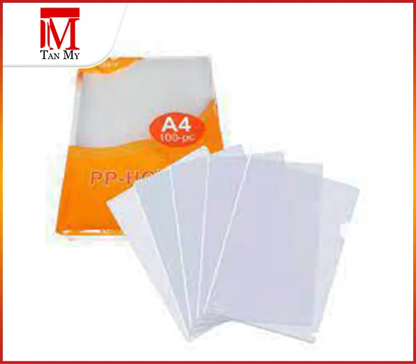 Sản phẩm b la nhua A4 — Văn Phòng Phẩm Tân My - Công Ty Cổ Phần Thương Mại Và Dịch Vụ Tân My — MST 0900669611