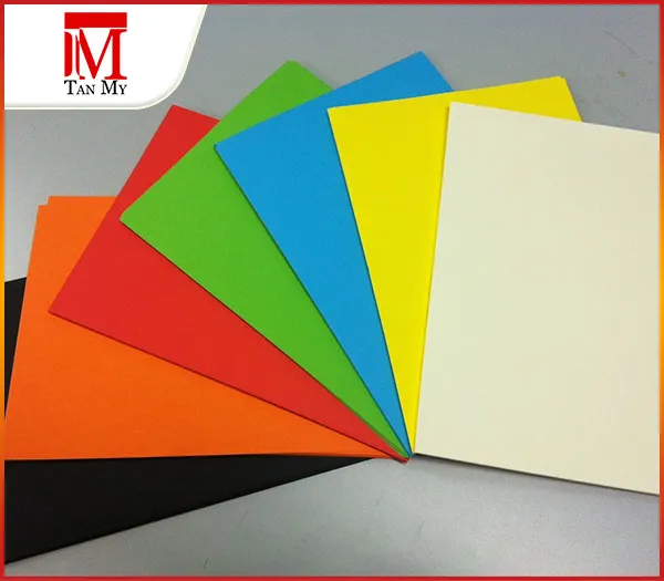 Sản phẩm giay bia mau — Văn Phòng Phẩm Tân My - Công Ty Cổ Phần Thương Mại Và Dịch Vụ Tân My — MST 0900669611