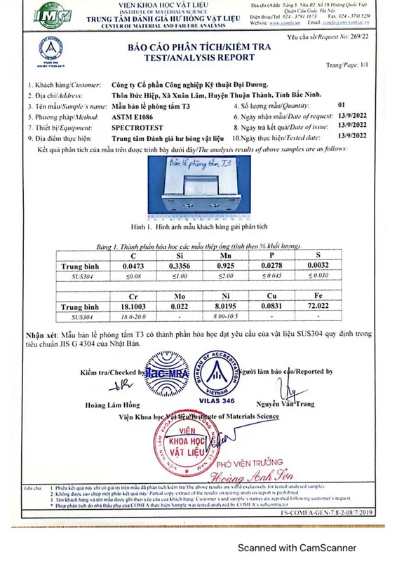 Sản phẩm 0005 — Công Ty CP Kỹ Thuật Công Nghiệp Đại Dương — MST 0900783201
