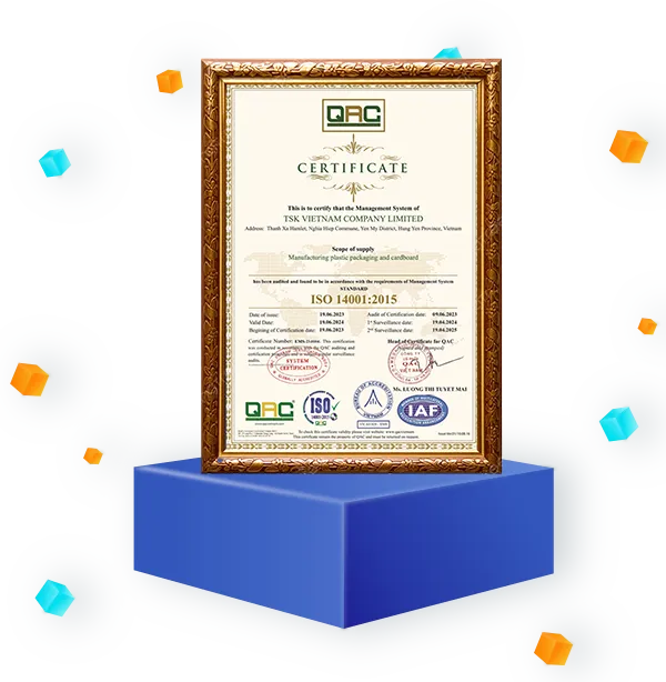 Sản phẩm 14001 — Vật Liệu Đóng Gói TSK - Công Ty TNHH TSK Việt Nam — MST 0900856717