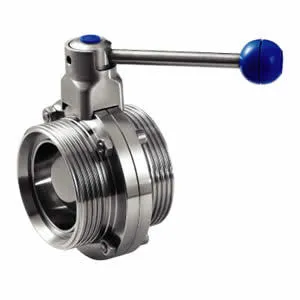 Sản phẩm sanitary stainless steel threaded butterfly valve dn15 200 1 2 8 — Phòng Sạch An Mỹ - Công Ty TNHH Phòng Sạch An Mỹ Việt Nam — MST 0900882604