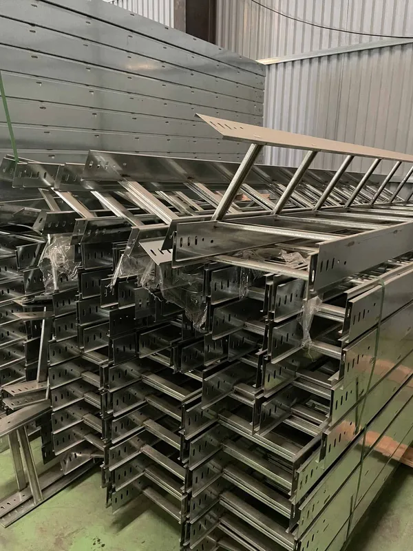 Sản phẩm Thang cap dien 500x100x1.2 ma kem son tinh dien — Công Ty TNHH Thiết Bị Và Giải Pháp Công Nghệ Điện Trường ELC — MST 0900988424