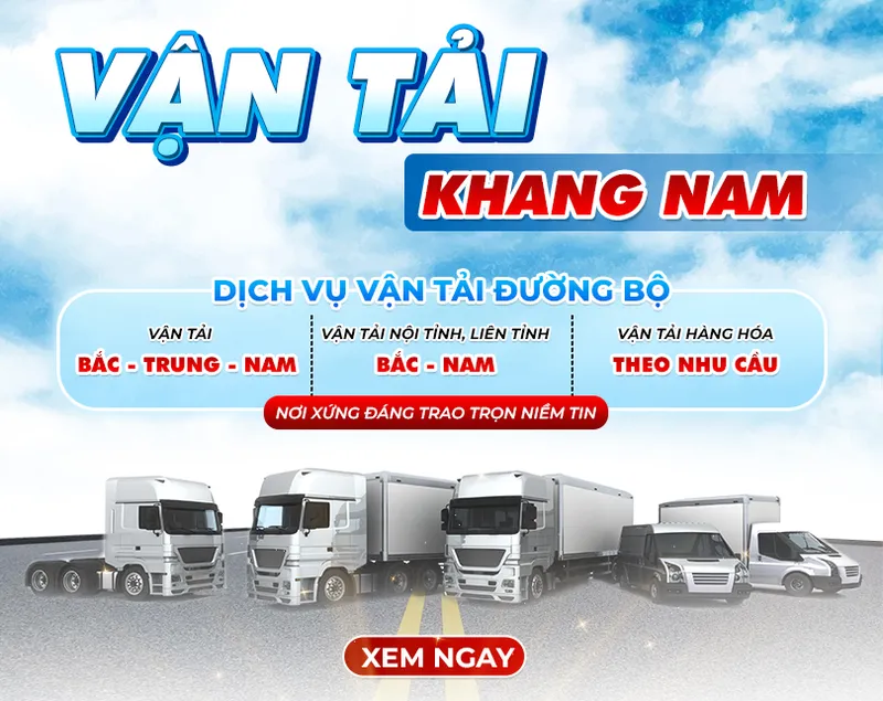 Sản phẩm anhgioithieua — Vận Tải Đường Bộ Khang Nam - Công Ty TNHH Thương Mại Và Dịch Vụ Vận Tải Khang
Nam — MST 0900991716