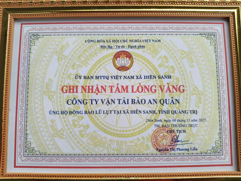 Sản phẩm anh ghi nhan — Logistics Bảo An Quân - Công Ty TNHH Bảo An Quân — MST 0901008004