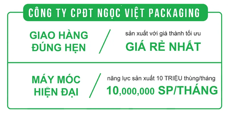 Sản phẩm CAM KET MB NV — Bao Bì Ngọc Việt - Công Ty CP Đầu Tư Ngọc Việt Packaging — MST 0901032328