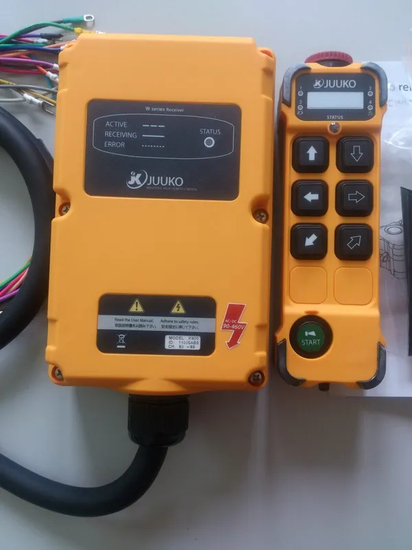 Sản phẩm dieu khien tu xa k600 — Cầu Trục Tuấn Lâm - Công Ty TNHH Cầu Trục Tuấn Lâm — MST 0901107421