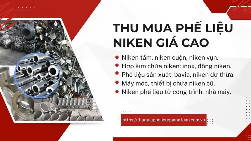 Sản phẩm thu mua phe lieu niken gia cao phe lieu quang tuan jpg — Công Ty TNHH Thu Mua Phế Liệu Quang Tuấn — MST 0989166184