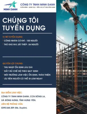 Sản phẩm 1 306x400 — Cơ Khí Xây Dựng Minh Danh - Công Ty Trách Nhiệm Hữu Hạn Minh Danh — MST 1000417684