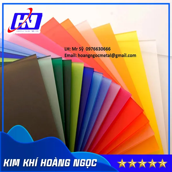 Sản phẩm nhua mica new — Kim Khí Hoàng Ngọc - Công Ty TNHH Kim Khí Hoàng Ngọc — MST 1001003566