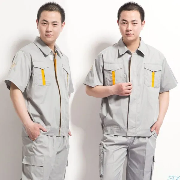 Sản phẩm dong phuc bao ho lao dong tay ngan mau xam image 20180829090042 128109 600x600 — Đồng Phục Thái Bình - Công ty TNHH May MTV Minh Quân — MST 1001184030