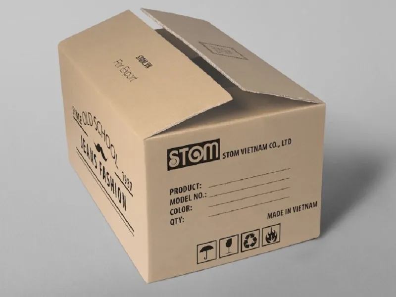 Sản phẩm thung carton 5 lop in — Bao Bì Minh An - Công Ty TNHH Sản Xuất Thương Mại Bao Bì Minh An — MST 1001245766