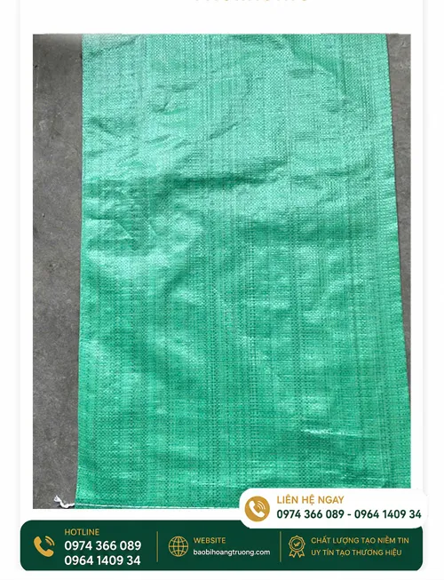 Sản phẩm bao xanh tron — Bao Bì Hoàng Trường - Công Ty TNHH Sản Xuất Thương Mại Quốc Tế Hoàng Trường
Packaging — MST 1001273594