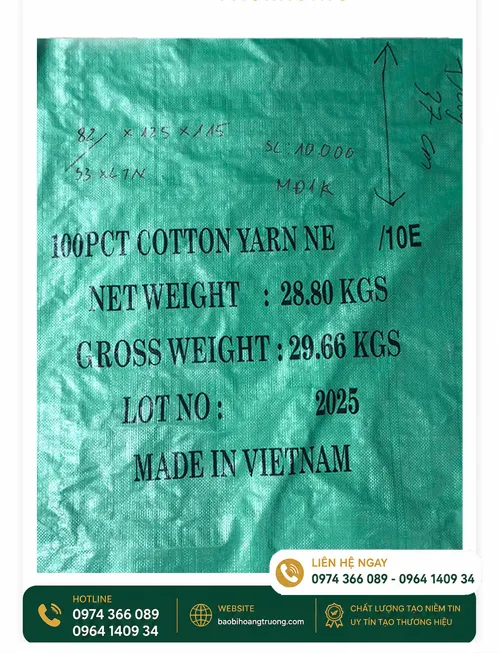 Sản phẩm bao in (8) — Bao Bì Hoàng Trường - Công Ty TNHH Sản Xuất Thương Mại Quốc Tế Hoàng Trường
Packaging — MST 1001273594