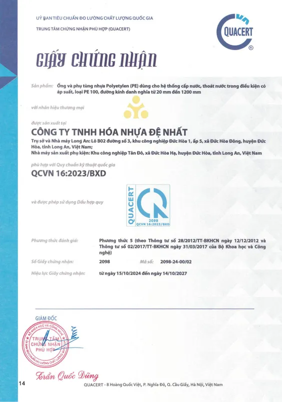 Sản phẩm page14 1766739549 — Nhựa Đệ Nhất - Công Ty TNHH Hóa Nhựa Đệ Nhất — MST 1100101324