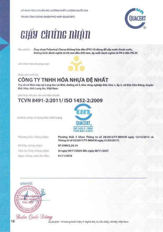 Sản phẩm page18 1766740799 — Nhựa Đệ Nhất - Công Ty TNHH Hóa Nhựa Đệ Nhất — MST 1100101324