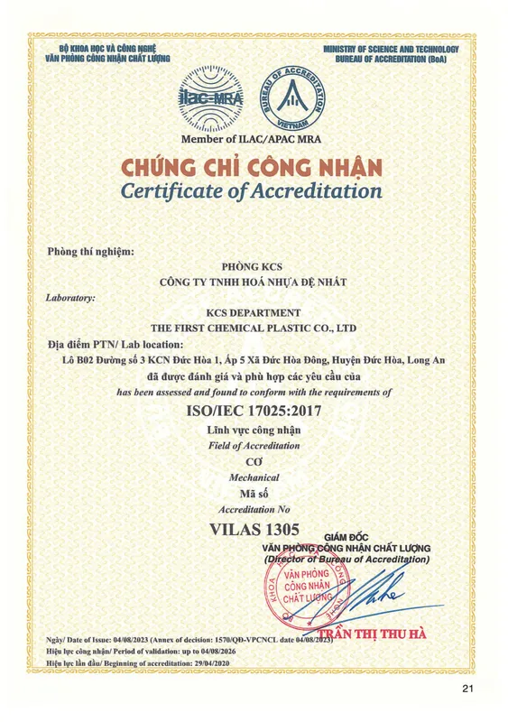 Sản phẩm page21 1766741105 — Nhựa Đệ Nhất - Công Ty TNHH Hóa Nhựa Đệ Nhất — MST 1100101324