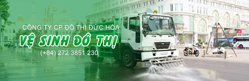 Sản phẩm ve sinh do thi duc hoa — Công Ty Cổ Phần Đô Thị Đức Hòa — MST 1100445276