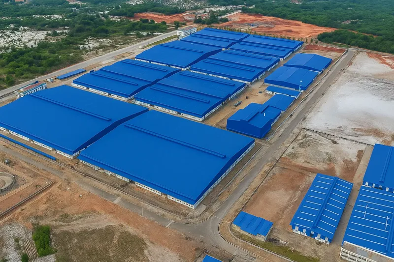 Nhà máy Tôn Thép TVP - Công Ty Cổ Phần Thép TVP #02 — MST 1100598716
