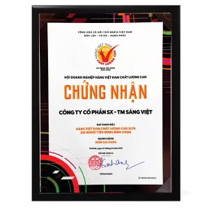 Sản phẩm CHỨNG NHẬN HÀNG VIỆT NAM CHẤT LƯỢNG CAO 2019 02 300x300 — Thiết Bị Chiếu Sáng ELINK - Công Ty CP Sản Xuất Thương Mại Sáng Việt — MST 1100624003