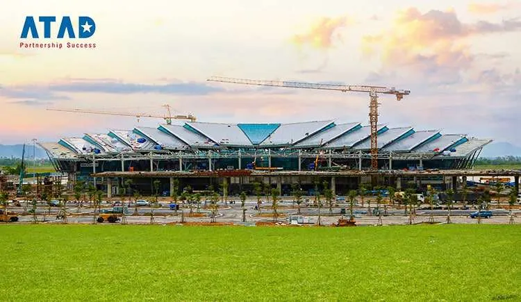 Sản phẩm Phu Bai International Airport min — Công Ty Cổ Phần Kết Cấu Thép ATAD — MST 1100641143