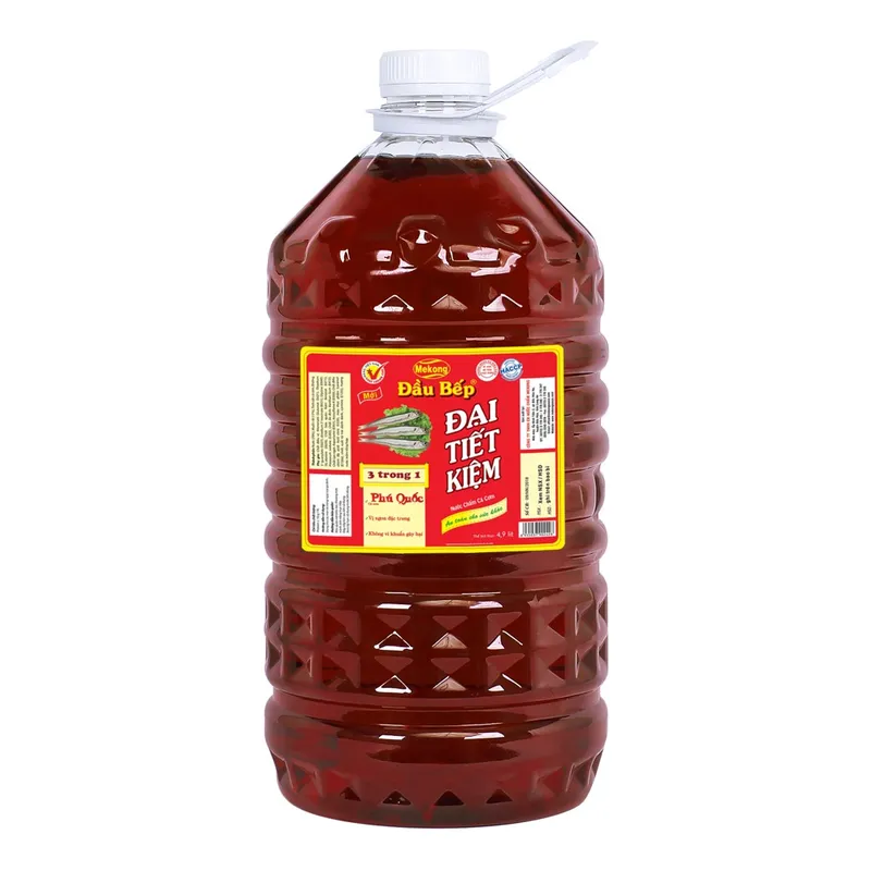 Sản phẩm nuocmam_4.9L — Công Ty TNHH Chế Biến Nước Chấm Mekong — MST 1100659528