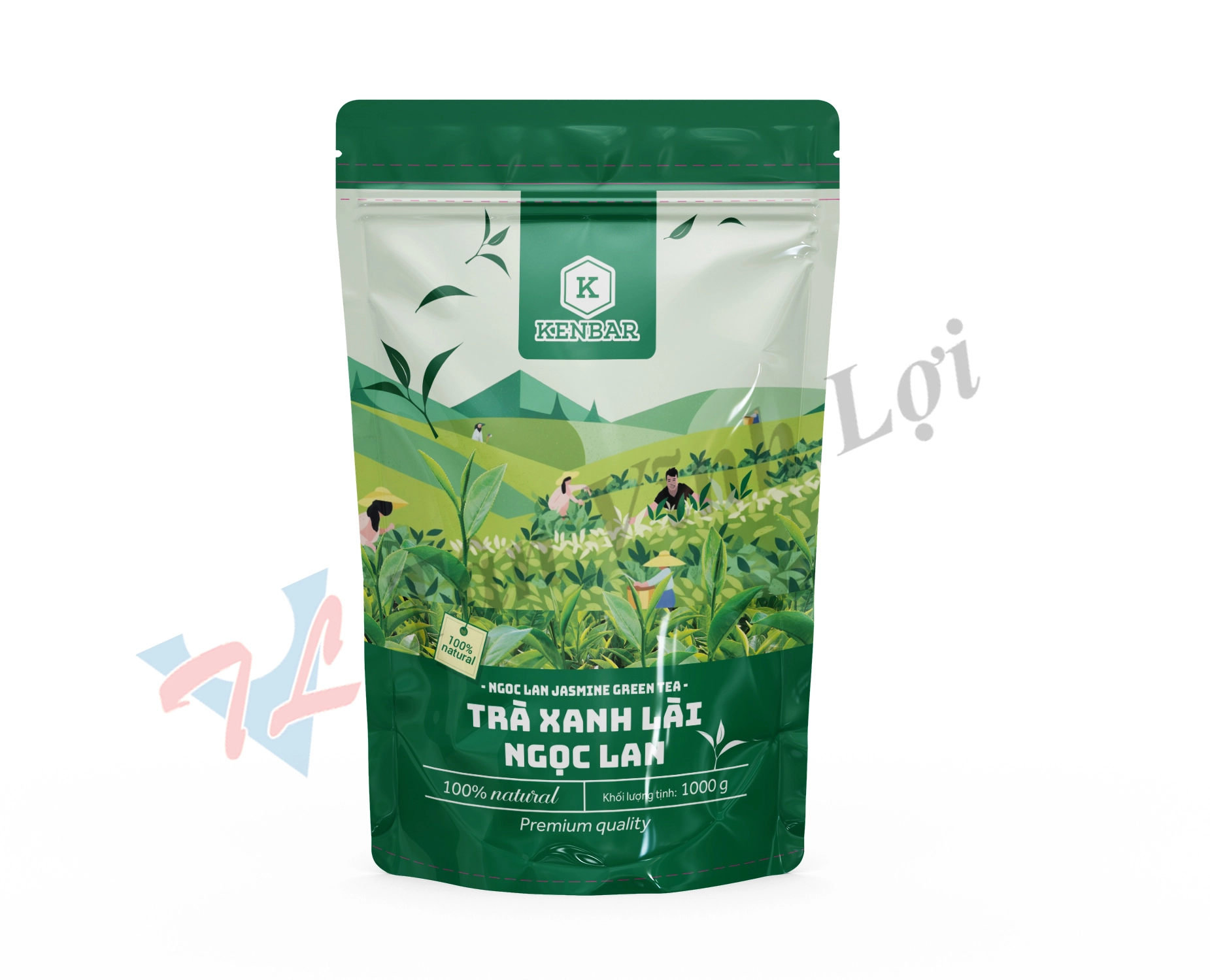Sản phẩm tui zip tra kenbar — Bao Bì Tân Vĩnh Lợi - Công Ty TNHH SX & TM Bao Bì Giấy Tân Vĩnh Lợi — MST 1100678792