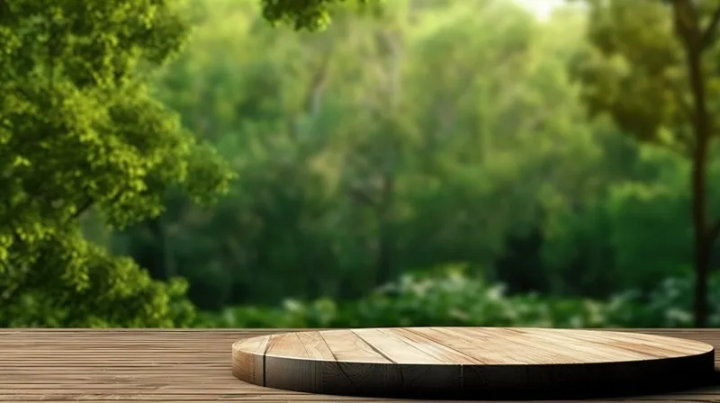 Sản phẩm —Pngtree—natural wooden table set amidst_5827695 scaled — Công Ty TNHH King Show - Việt Nam — MST 1100694723