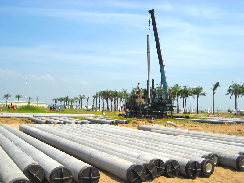Sản phẩm 5. THI CO NG NE N MO NG THI CO NG O NG VA E P CO C — Công Ty CP Bê Tông Ly Tâm Thủ Đức - Long An — MST 1100727873