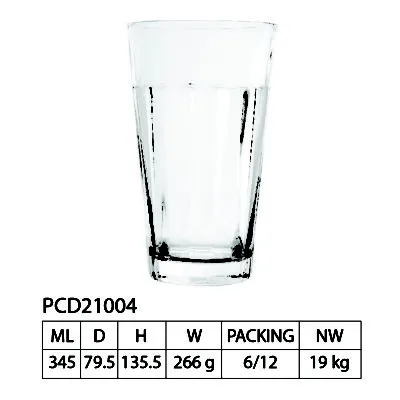 Sản phẩm ly thuy tinh tron PCD21004 cam dat 400x400 — Chai Lọ Thủy Tinh Cẩm Đạt - Công Ty TNHH Thương Mại Và Sản Xuất Cẩm Đạt — MST 1100797084