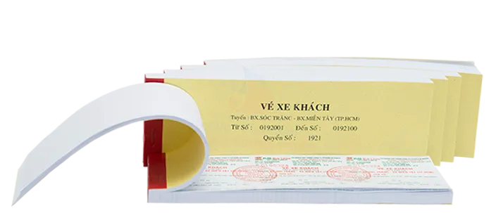 Sản phẩm busticket — Công Ty Cổ Phần Bao Bì Nguyên Xương Thịnh — MST 1101575172