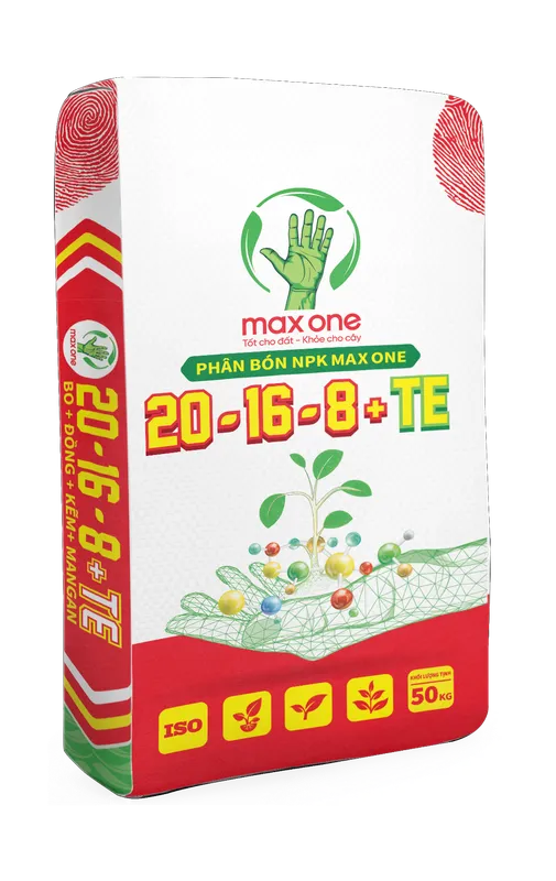 Sản phẩm BMX004_20 16 8TE 1 — Công Ty Cổ Phần Phân Bón Max One — MST 1101728439