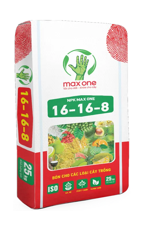 Sản phẩm BMX034 16 16 8 1 — Công Ty Cổ Phần Phân Bón Max One — MST 1101728439