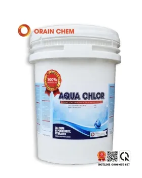Sản phẩm chlorine an do aqua chlor calcium hypochloride caocl2 0 — Hóa Chất Orain Chem - Công Ty TNHH Orain Chem — MST 1101781866