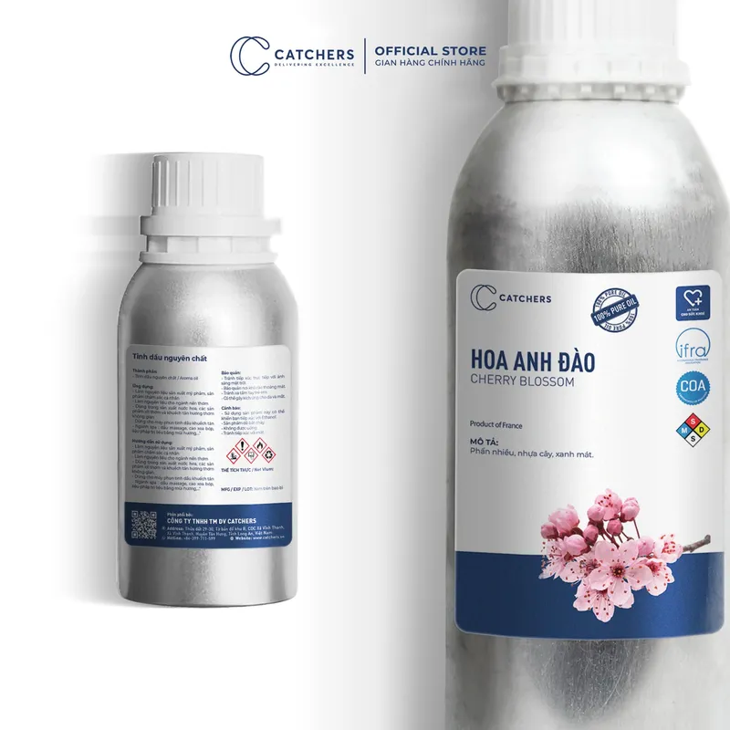 Sản phẩm anh can canh tinh dau hoa anh dao — Công Ty TNHH Thương Mại Dịch Vụ Catchers — MST 1101786945