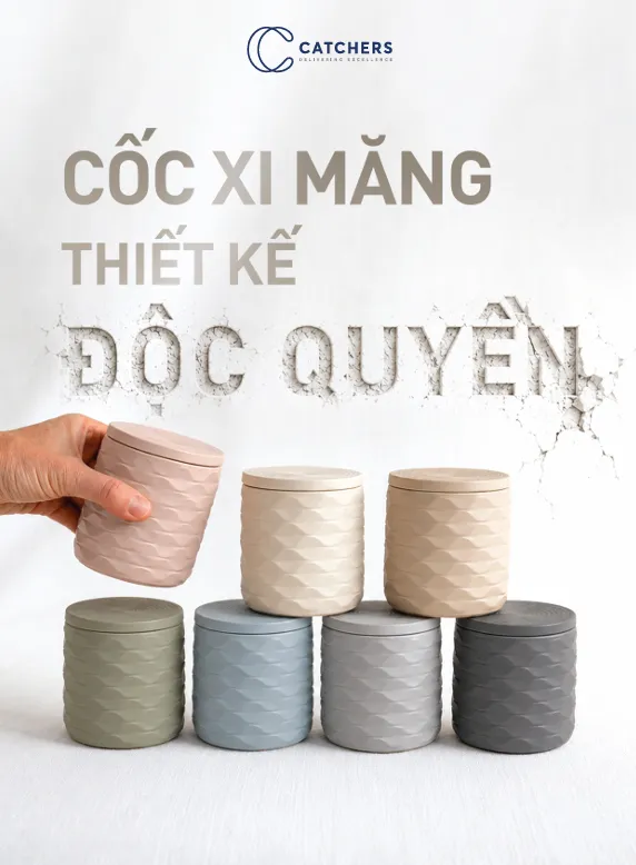 Sản phẩm bst coc nen xi mang catchers — Công Ty TNHH Thương Mại Dịch Vụ Catchers — MST 1101786945